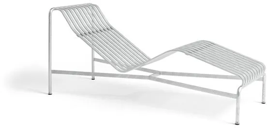 HAY Palissade Chaise Longue Varmgalvaniseret Stål